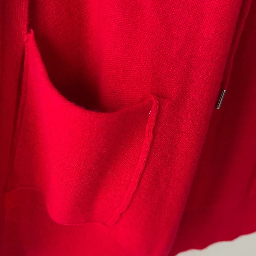 Charter Club Luxury Red Cashmere Sweater - Picture 8 of 11